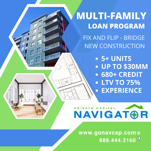 multi-family loan program for Navigator Private Capital